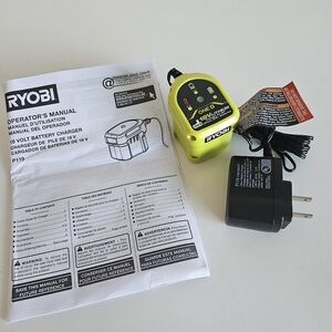 NEW Ryobi | 18 Volt Battery Wall Charger P119 With Manual